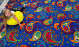 Paisley Rug With ABC - KidCarpet.com